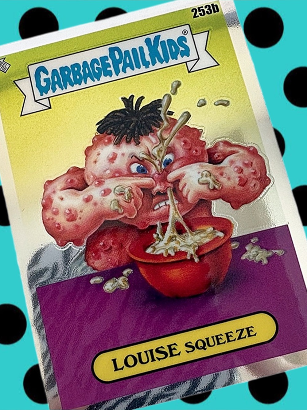 Louise Squeeze - 2024 Garbage Pail Kids Sticker Card